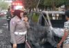 Mobil Pickup Ludes Terbakar, Ternyata Ini Penyebabnya