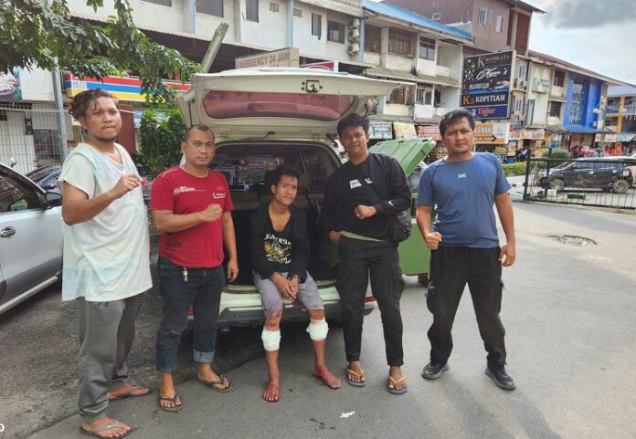 maling maling motor ditembak