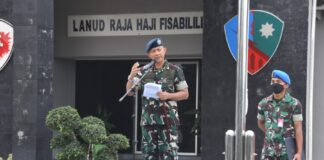 Pimpin Apel Luar Biasa di Awal Tahun 2023, Ini Pesan Danlanud RHF ke Para Personel