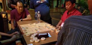 Seru! Pasar Imlek China Town Batam Gelar Turnamen Catur Gajah