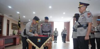 Kapolda Pimpin Sertijab 4 PJU Polda Kepri, Ini Daftarnya
