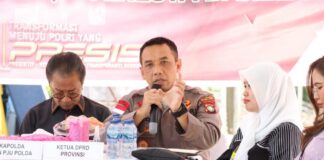 Kumpul Bersama Masyarakat Lubukbaja, Ini Pesan Kapolresta Barelang