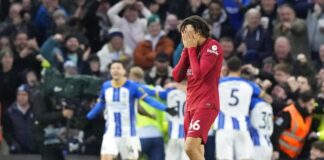 Liga Inggris: Brighton Bungkam Liverpool 3-0