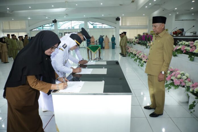 pelantikan (2) Pejabat Pemkab Asahan