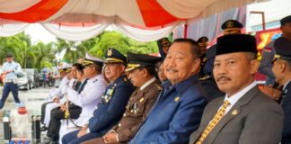 Hadiri Upacara HBI ke – 73, Sekdaprov Adi Pesan ini