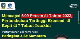Tertinggi dalam 7 Tahun Terakhir, Pertumbuhan Ekonomi Kepri 2022 Capai 5,09 Persen