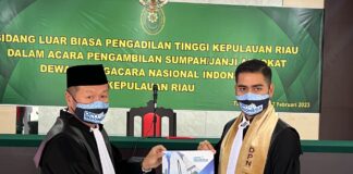 Resmi Jadi Advokat, Gunandi Banjir Ucapan Selamat dari Tokoh Tanah Air