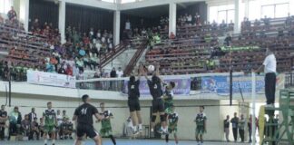 Bupati Asahan Ikuti Pembukaan Turnamen Bola Voli Dandim Cup I Bola Voli Dandim Cup