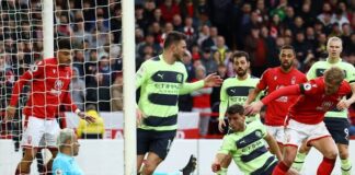 Hasil Liga Inggris: Ditahan Imbang 1-1 Nottingham, Man City Terpeleset dari Puncak Klasemen