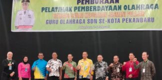 194 Guru PJOK SD Negeri se- Pekanbaru Ikuti Pelatihan SKJ Pelajar pelatihan SKJ Pelajar