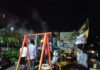 Rumah Makan Ayam Geprek di Tanjungpinang Terbakar, 5 Damkar Dikerahkan rumah makan ayam geprek terbakar