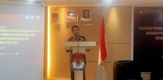 KPU Natuna Sosialisasi Pembagian Dapil dan Kursi DPRD di Pemilu 2024