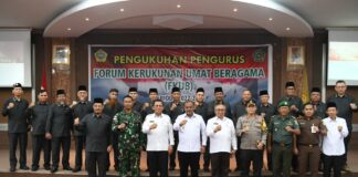 Gubernur Ansar Hadiri Pengukuhan FKUB Karimun