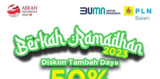 Promo Ramadhan Berkah, PLN Batam Beri Diskon 50 Persen untuk Tambah Daya Rumah Ibadah