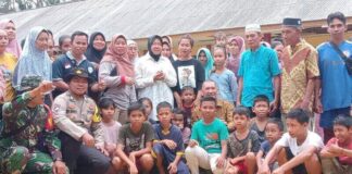 Mensos Kunjungi Lokasi Bencana Longsor Serasan, Akan Bangun Lumbung Sosial mensos kunjungi longsor serasan