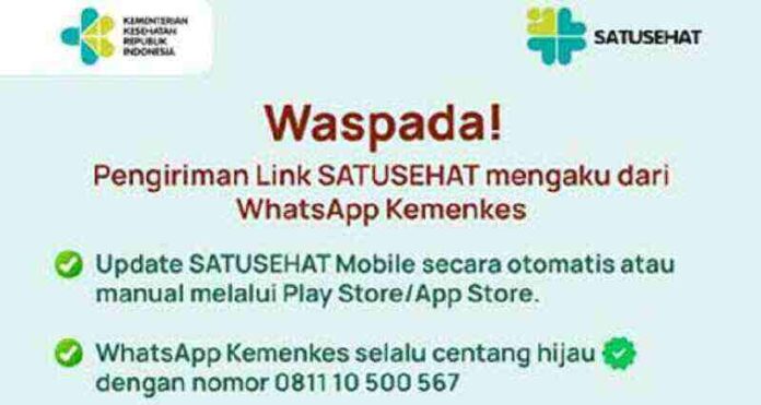 penipuan link SATUSEHAT