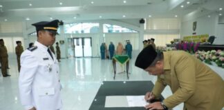 Lantik Sejumlah Pejabat, Wakil Bupati: Harus Mampu Menjaga Amanah