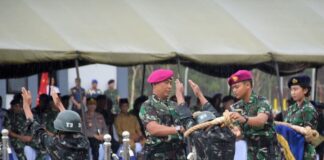 Empat Pemuda Terbaik dari Natuna Ikut Pendidikan TNI AL di Tanjunguban