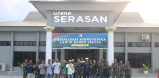 Jalin Silaturahmi Bersama Awak Media Natuna, Danlanud RSA Ceritakan Sejarah Lanud RSA