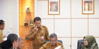 Jefridin Tandatangani Dana Hibah Pembangunan Masjid, Siap Dicairkan dana hibah pembangunan masjid