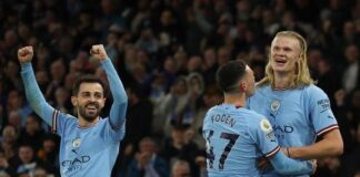 Hasil Liga Inggris: Manchester City Hancurkan Arsenal 4-1