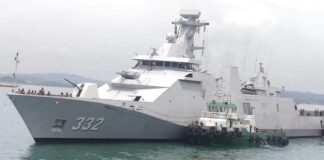 3 Kapal Perang RI Bersandar di Batam, Akan Dipamerkan di Singapura kapal perang di batam