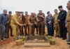 Gubernur Ansar Letak Batu Pertama RSKJKO Engku Haji Daud Tanjunguban