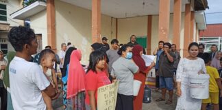 Air Bersih Ngadat, Warga Perumahan Buana Vista Unjuk Rasa