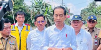 Jokowi ke Jambi, ini Jalan Tanjab Timur yang Akan Dibenahi Menggunakan Dana Pusat