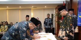 BP Batam Lantik Empat Pejabat Struktural Tingkat III