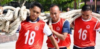 TNI AL Natuna Bangun Sinergitas Lewat Olahraga Bersama