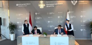 Indonesia dan Rusia Tandatangani Mou Kerja Sama Bidang Hukum