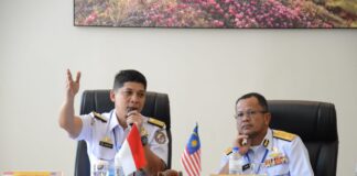 Bakamla dan TPOM Malaysia Rapat Koordinasi di Batam