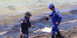 KLHK Selidiki Pencemaran Limbah Minyak Hitam di Pantai Kampung Melayu Batubesar limbah minyak hitam bintan