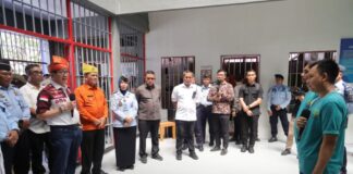 Gubernur Ansar Dampingi Menkumham Tinjau Lapas Narkotika Kelas IIA Tanjungpinang