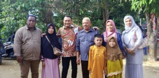 Andika Saindra Kurban 2 Sapi untuk Warga Meranti, Dame: Beliau Selalu Peduli Kampung