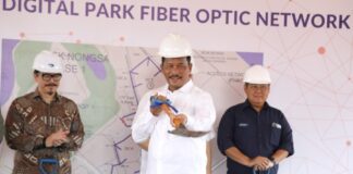 Groundbreaking Fiber Optik NDP, Kepala BP Batam Dukung Akselerasi Ekonomi Digital