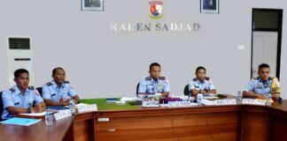 Danlanud Raden Sadjad Ikuti Sidang Pantukhirdagab Taruna AAU 2023 Sidang Pantukhirdagab Taruna AAU