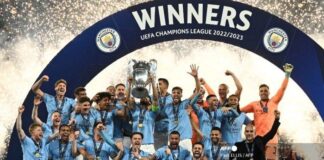 Juara Liga Champions, Manchester City Raih Treble Winners