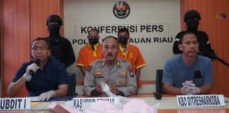 Polda Kepri Ungkap Penemuan Kokain di Anambas dari 2 Tersangka penemuan kokain di anambas