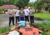 Polsek Tebing Tangkap Pencuri 1,5 Ton Besi Scrap pencuri besi scrap