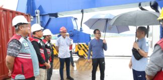 Pantau Kesiapan Penyesuaian Tarif Bongkar Muat, Dewas BP Batam Tinjau Pelabuhan Batuampar