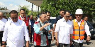 Menteri Perhubungan Pantau Pelabuhan Domestik dan Internasional Sekupang