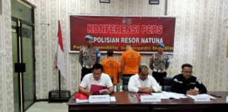 Polres Natuna Tangkap Dua Pengedar dan Pengguna Narkoba, Satu Buron