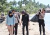 Polres Natuna Bersama Masyarakat Baksos Bersihkan Sampah