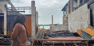 Antisipasi Kebakaran, Warga Pulau Buluh Minta Pemko Batam Sediakan Pompa Air