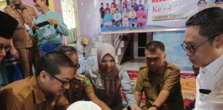 Hadiri Peringatan Hari Jadi ke-4 Kelurahan Batu Hitam, Ini Pesan Bupati Natuna