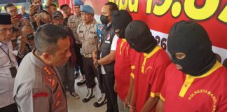 Polresta Barelang Tangkap Tiga Kurir dan Bandar Narkotika Jaringan Internasional