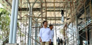 Rudi Tinjau Progres Pembangunan Gedung VVIP Bandara Internasional Hang Nadim