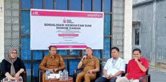 Sosialisasi Kesehatan dan Donor Darah Smartfren dan PMI Natuna